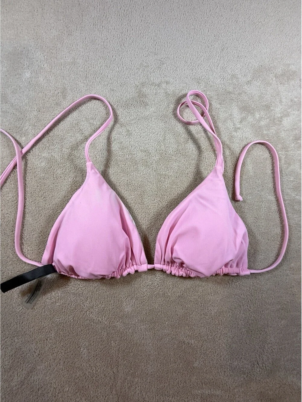 Frankies Bikinis x Victoria’s Secret PINK Tavi Bikini Top 34B Pink Cloud